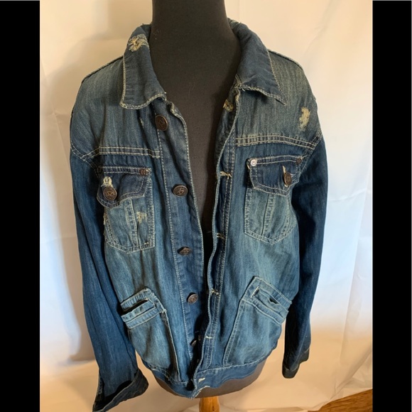 smoke rise jean jacket